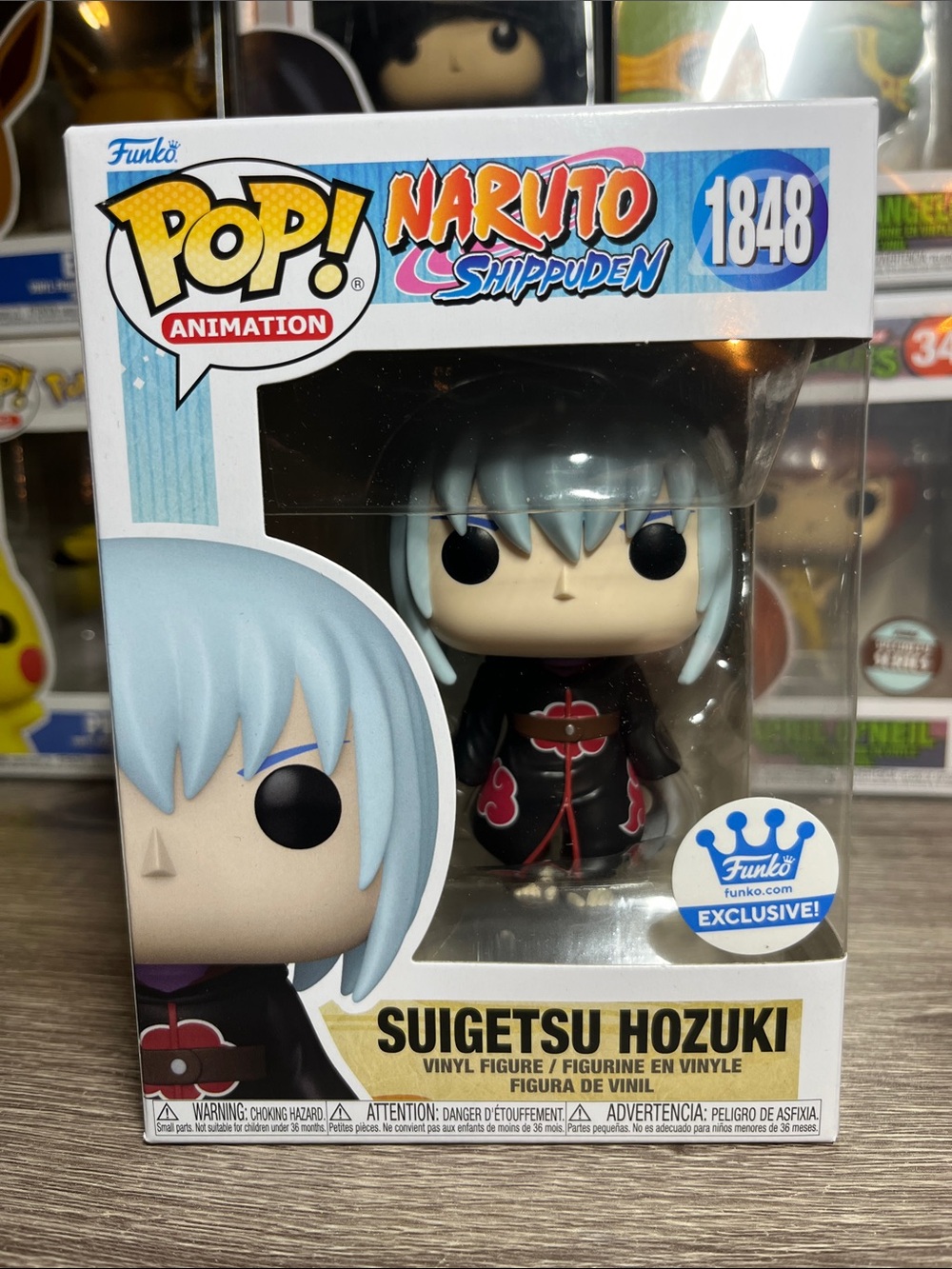 Funko Pop! Animation Suigetsu Hozuki - Light Blue, Black, Red